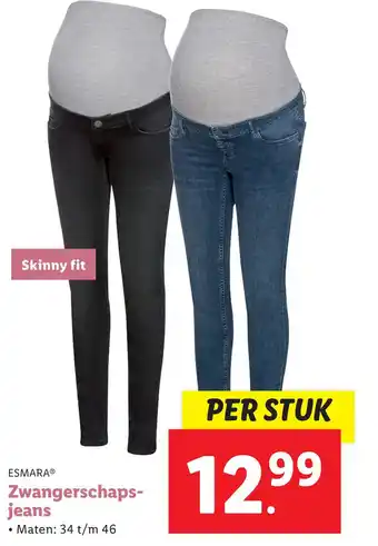 Lidl Zwangerschapsjeans aanbieding