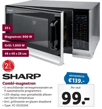 Lidl Combi-magnetron aanbieding