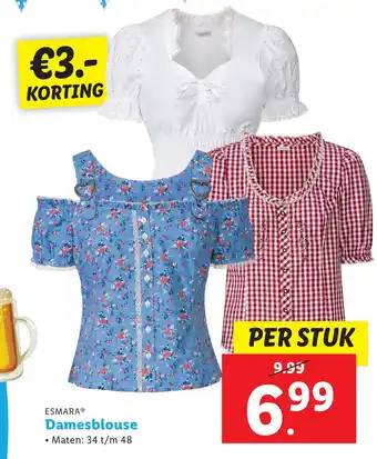 Lidl Damesblouse aanbieding