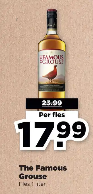 PLUS The Famous Grouse aanbieding