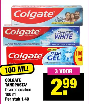 Big Bazar Colgate Tandpasta aanbieding