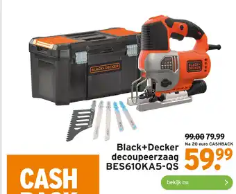 GAMMA Black+Decker decoupeerzaag BES610KA5-QS aanbieding