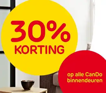 Praxis op alle CanDo binnendeuren aanbieding