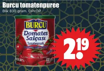 Dirk Burcu tomatenpuree Blik 830 gram aanbieding