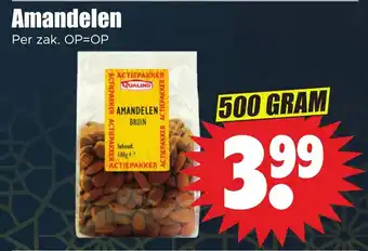 Dirk Amandelen 500 gram aanbieding