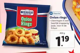 Lidl Onion Rings 450g aanbieding