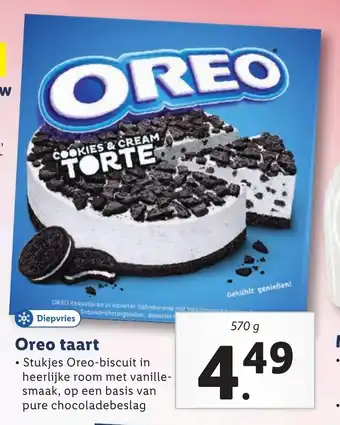 Lidl Oreo Taart 570g aanbieding