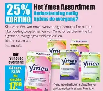 Gezond & Wel Ymea Silhouet Overgang 25% Korting aanbieding