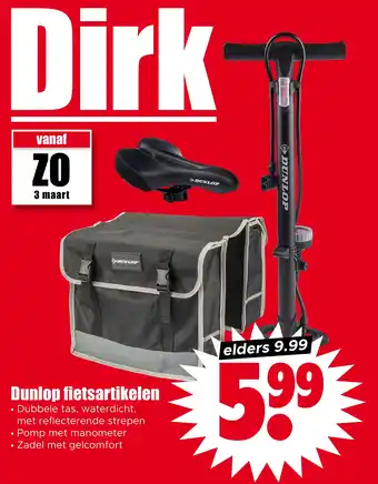 Dirk Dunlop fietsartikelen aanbieding