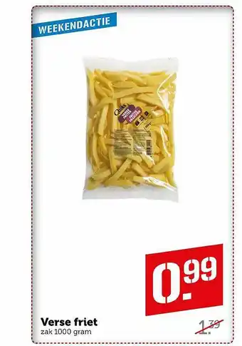 Coop Verse Friet aanbieding