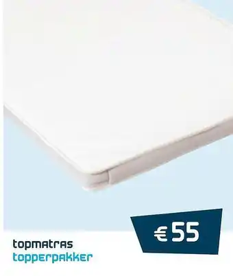 Beddenreus Topmatras Topperpakker aanbieding