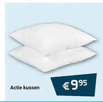 Beddenreus Actie Kussen aanbieding