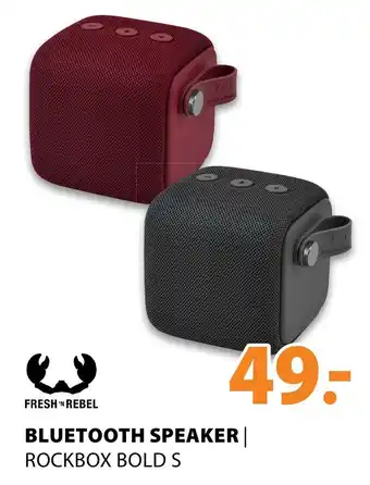 Expert Fresh & Rebel Bluetooth speaker | ROCKBOX BOLD S aanbieding