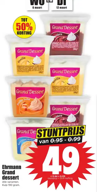 Dirk Ehrmann Grand dessert aanbieding