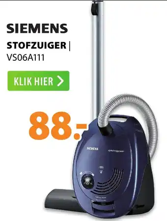 Expert Siemens Stofzuiger | VS06A111 aanbieding