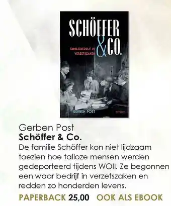 Boekhandel Plukker Gerben post schöffer & co. aanbieding