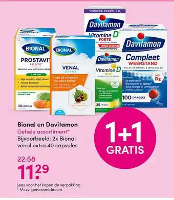 Drogisterij Visser Bional en davitamin aanbieding