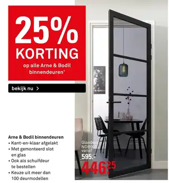 Karwei Glasdeur NDB900 aanbieding