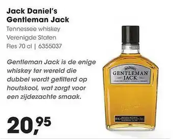 HANOS Jack Daniel's Gentleman Jack 70 cl aanbieding