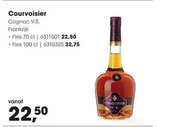 HANOS Courvoisier  70 cl aanbieding