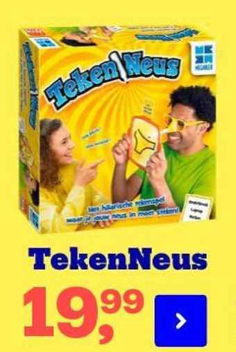 Bol.com TekenNeus aanbieding