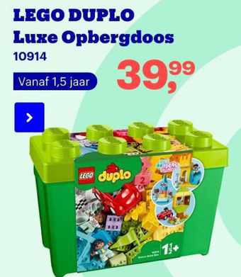 Bol.com LEGO DUPLO Luxe Opbergdoos 10914 aanbieding
