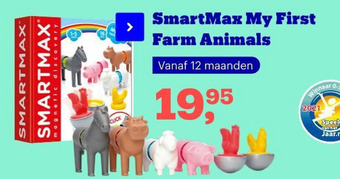 Bol.com SmartMax My First Farm Animals aanbieding