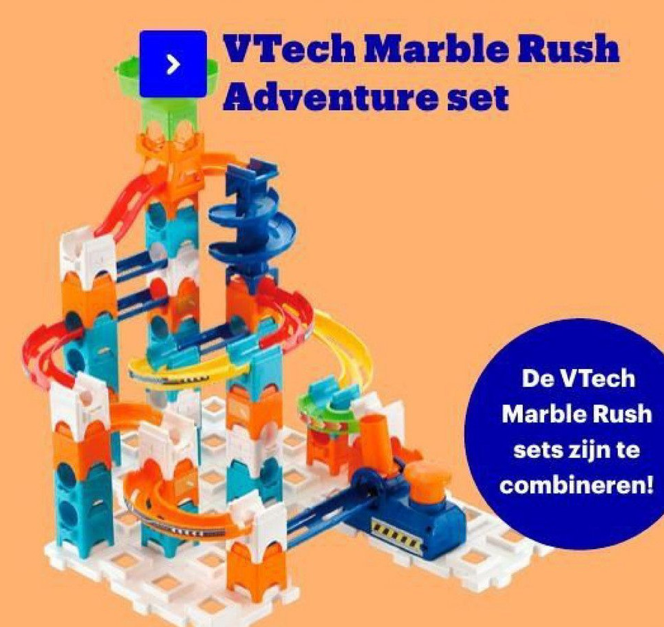 VTech Marble Rush Adventure set aanbieding bij