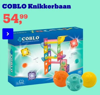 Bol.com COBLO Knikkerbaan aanbieding