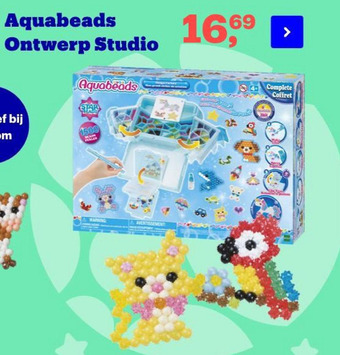 Bol.com Aquabeads Ontwerp Studio aanbieding