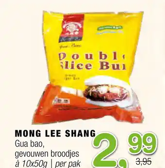 Amazing Oriëntal Mong Lee Shang Gua bao, gevouwen broodjes aanbieding