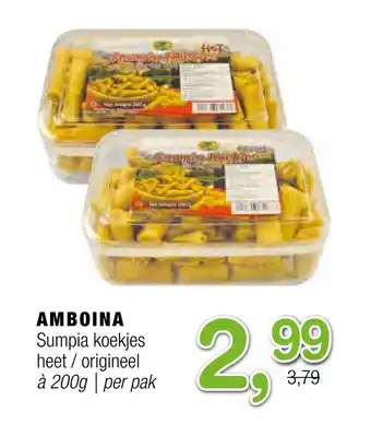 Amazing Oriëntal Amboina Sumpia koekjes heet / origineel aanbieding