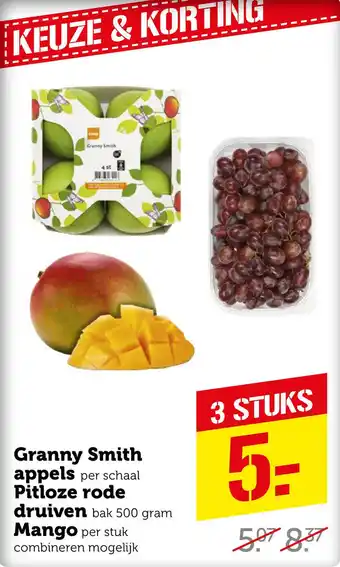 Coop Diverse stukken fruit aanbieding