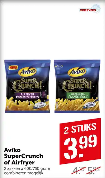 Coop Aviko SuperCrunch of Airfryer aanbieding