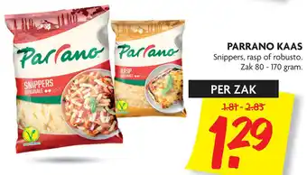 Dekamarkt Parrano Kaas aanbieding