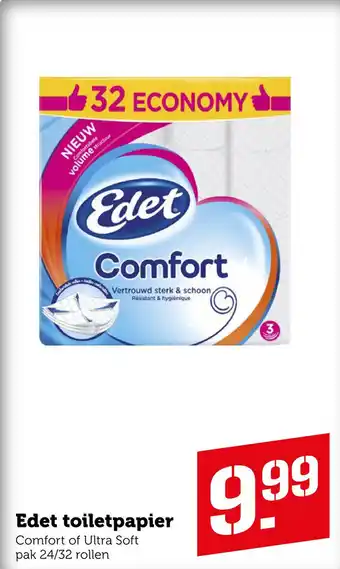 Coop Edet toiletpapier aanbieding