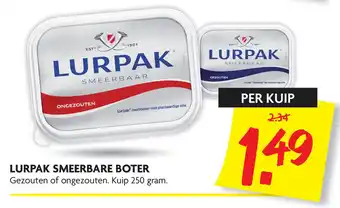 Dekamarkt Lurpak Smeerbare Boter aanbieding