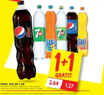 Dekamarkt Pepsi, Sisi Of 7-Up aanbieding