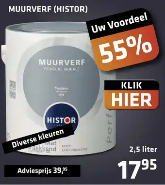 De voordeelmarkt MUURVERF (HISTOR) aanbieding