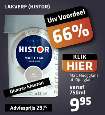 De voordeelmarkt LAKVERF (HISTOR) aanbieding