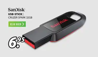 Expert Sandisk Usb-Stick | Cruzer Spark 32Gb aanbieding