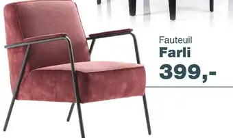 IN.HOUSE Fauteuil Farli aanbieding