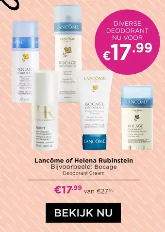 ICI Paris XL Lancôme of Helena Rubinstein aanbieding