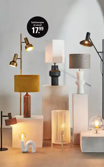 Karwei Tafellampen aanbieding