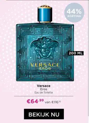 ICI Paris XL Versace Eros Eau de Toilette aanbieding