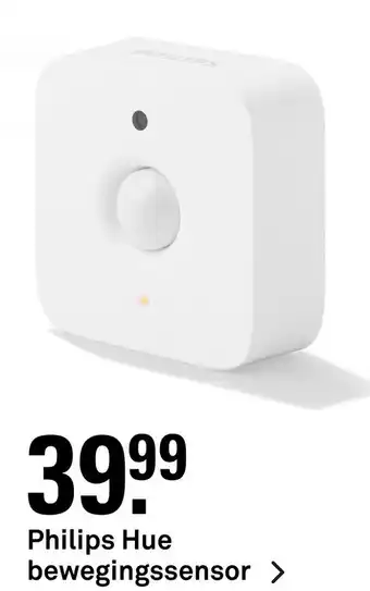 Karwei Philips Hue bewegingssensor aanbieding