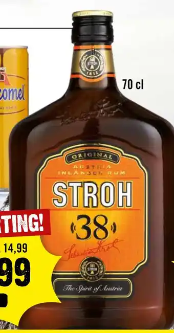 Dirck 3 Stroh 38 rum aanbieding