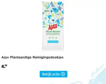 Plein.nl Ajax Plantaardige Reinigingsdoekjes aanbieding