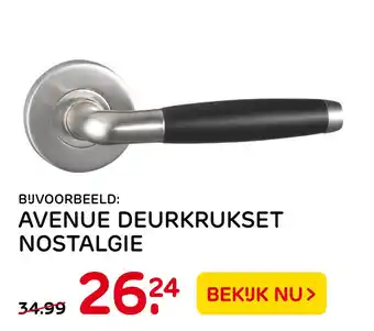 Praxis Avenue Deurkrukset Nostalgie aanbieding