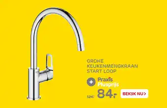 Praxis Grohe Keukenmengkraan Start Loop aanbieding